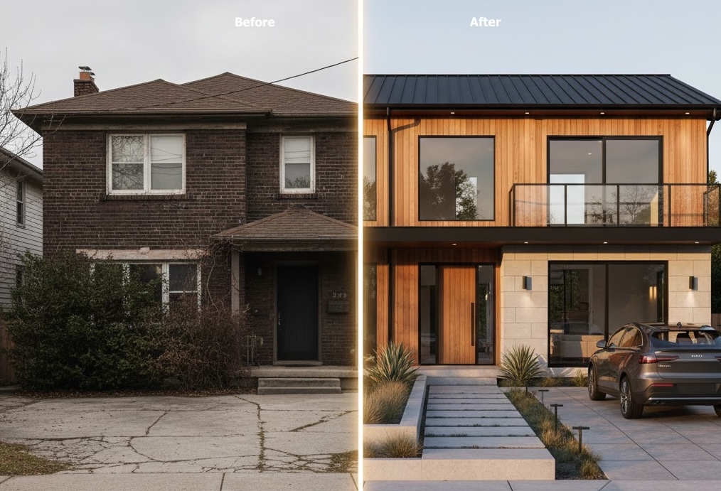Remodel Before After